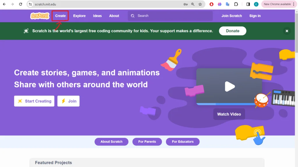 استخدام سكراتش بالعربي 3 toArabic2