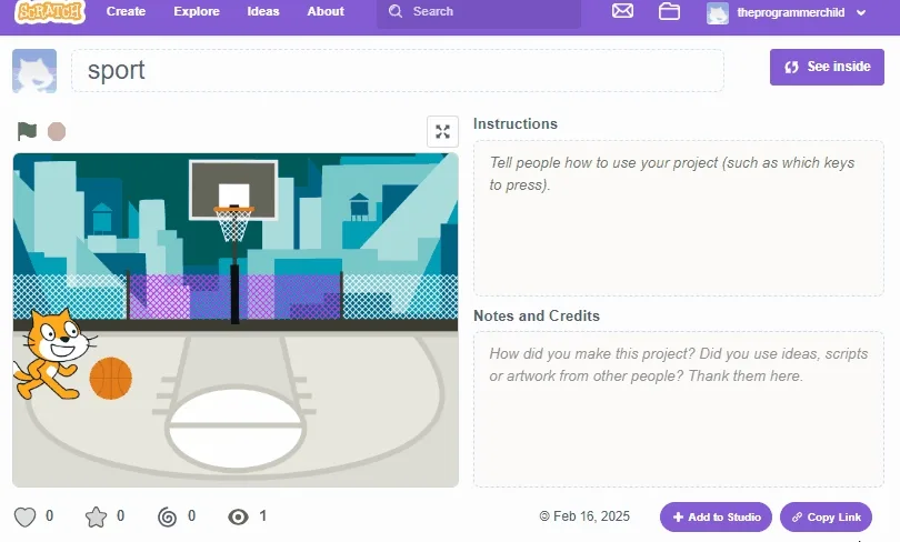 write note for your project